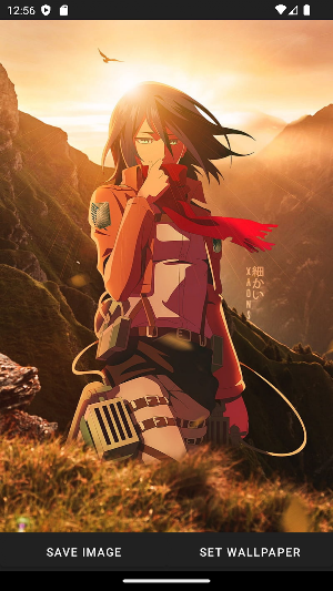 AOT Mikasa Ackerman Wallpaper Screenshot 2