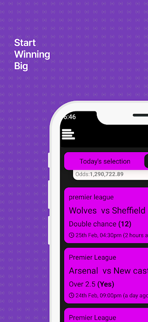Sport pro betting Tips Screenshot 1