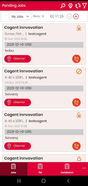 Technocraft CRM Screenshot 1
