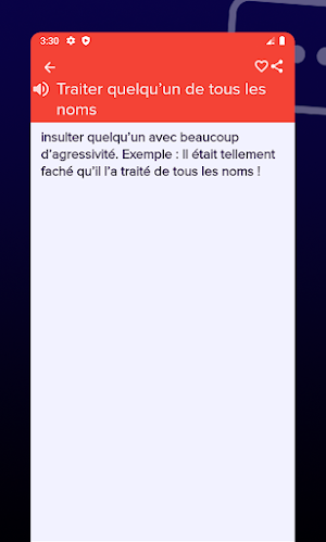Dictionnaire d'expres francais Screenshot 2