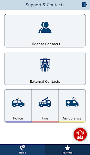 Tridense Contacts Screenshot 0