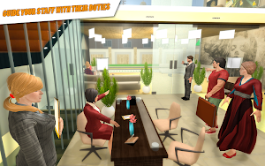 Virtual Restaurant Manager Job: Hotel Game Screenshot 1