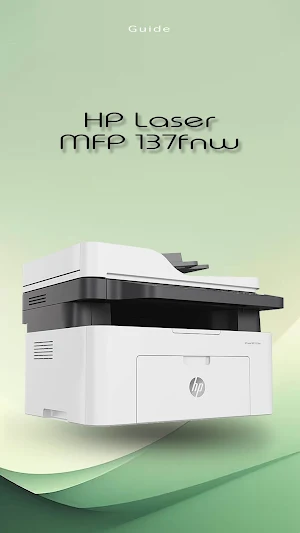 Hp Laserjet MFP 137fnw Guide Screenshot 3