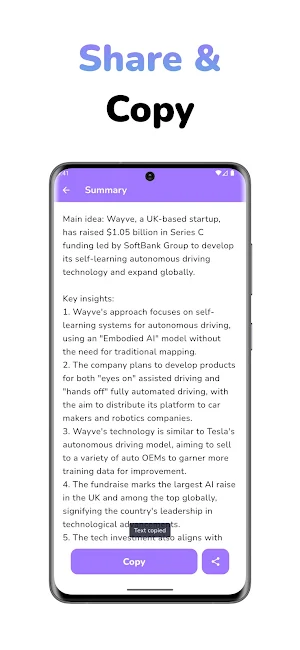Summary: Text Summarizer Screenshot 3