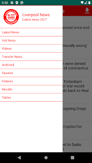 Liverpool Breaking News Screenshot 2