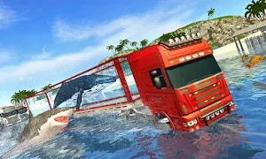 Sea Animals Transporter Truck Driving Game 2019 Screenshot 3