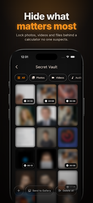 Photo Vault - Calculator Lock Screenshot 1