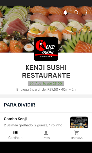 KENJI SUSHI RESTAURANTE Screenshot 0