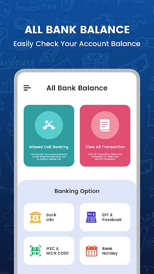 All Bank Passbook- Statements Screenshot 0