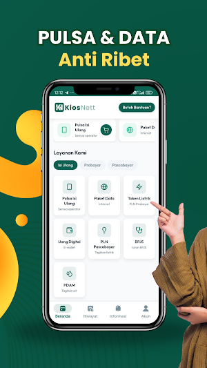 Kiosnett - Agen Pulsa Murah Screenshot 2