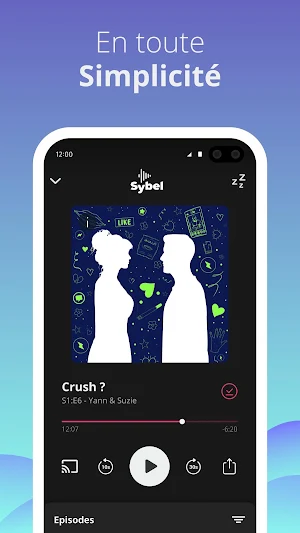 Sybel - Séries à écouter & Podcasts screenshot 6