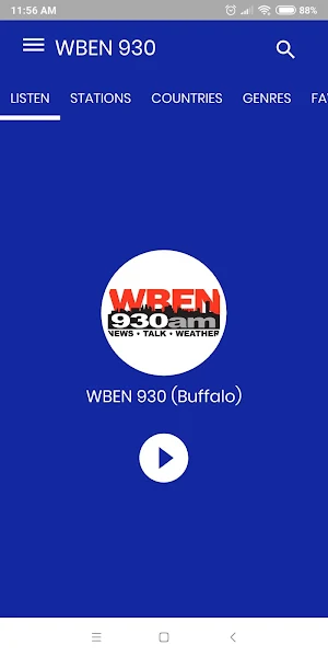 WBEN 930 Buffalo News Radio Screenshot 0