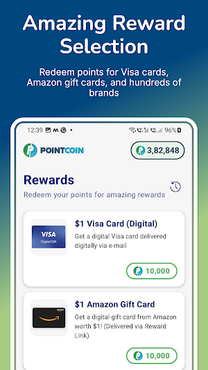 Pointcoin: Earn Gift Cards Screenshot 2