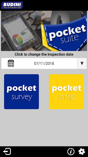 Budini Survey PDA Screenshot 0