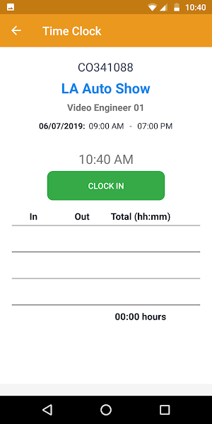 R2 Labor Crew Portal Screenshot 3