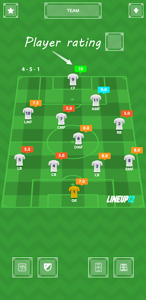 Lineup 12 - Football Lineup Builder Screenshot 2