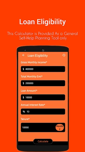 Loanedu : loan EMI Calculator Screenshot 3