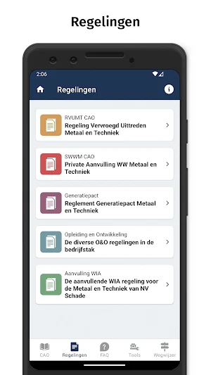 CAO Metaal en Techniek Screenshot 2