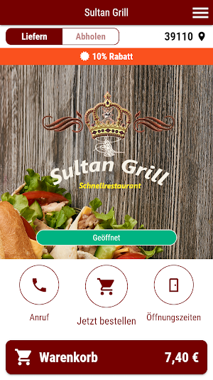 Sultan Grill Screenshot 0