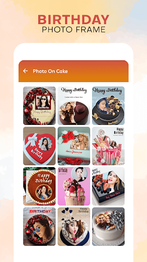 Birthday Photo Frame Screenshot 3