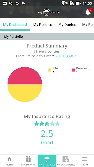 My Insurer Screenshot 2
