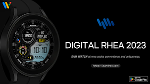 SamWatch Digital Rhea 2023 Screenshot 0