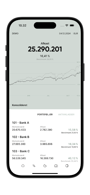 Investering & Tryghed Screenshot 2