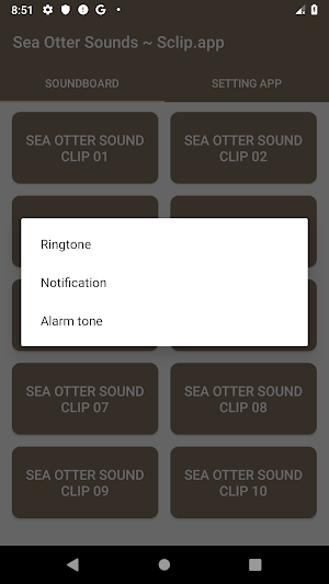 Sea Otter Sound Collections ~ Sclip.app Screenshot 3