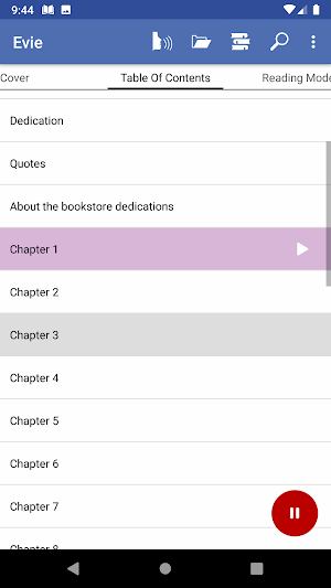 Evie - The eVoice book reader screenshot 5