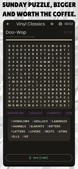 Calm Word Search - Pencilmark Screenshot 3