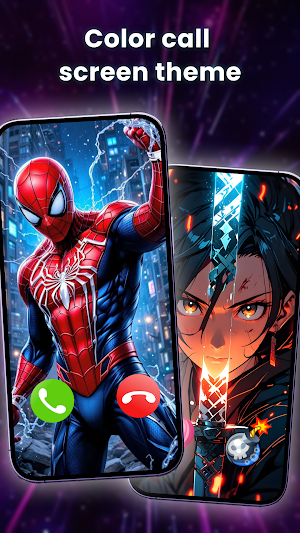 Color Call Screen Call Themes Screenshot 3