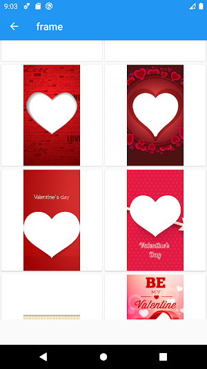 love Photo Frames - frame on pics Screenshot 1