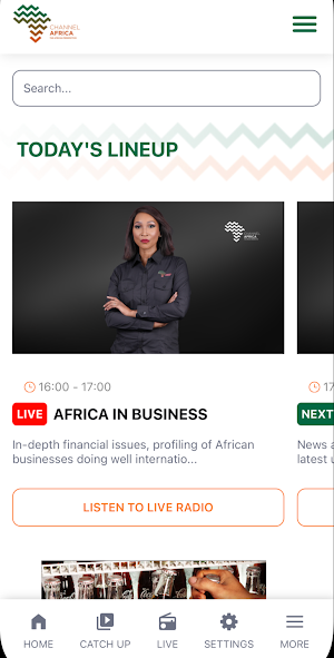 Channel Africa Screenshot 0