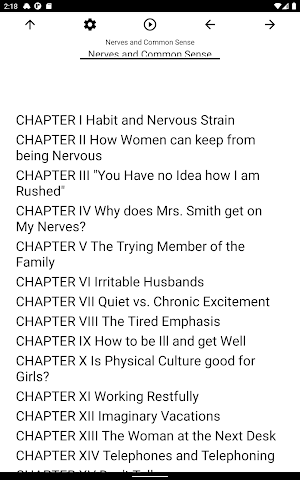 Book, Nerves and Common Sense Screenshot 2