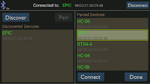 Bluetooth Electronics Screenshot 2