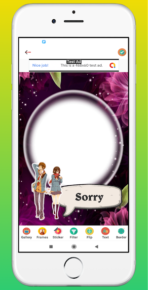 Sorry Photo Frames Screenshot 2