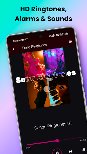 Ringtones Songs: HD MP3 Sounds Screenshot 2