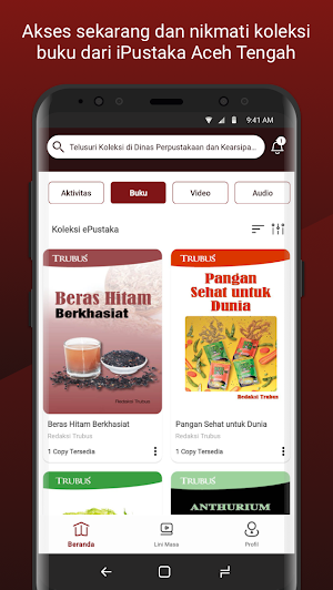 iPustakaAcehTengah Screenshot 1