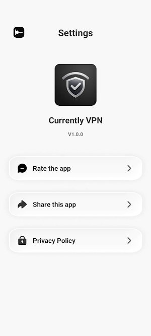 Currently VPN - More secure Screenshot 1