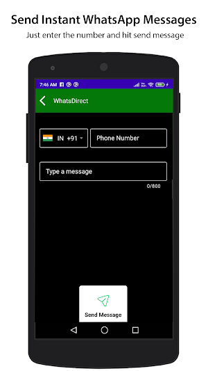 WhatsDirect Screenshot 1