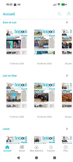 Horizons, journal agricole Screenshot 1
