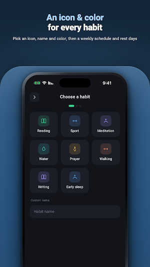 Habit Grid: Streak Tracker Screenshot 3