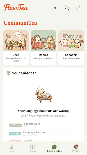 FluenTea: Beyond AI Tutors Screenshot 3