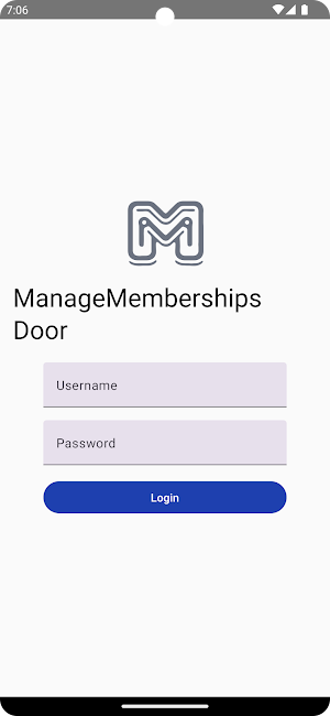 ManageMemberships Door Access Screenshot 1