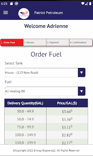 Patriot Petroleum Screenshot 1