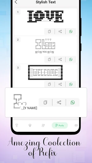 Fonts Art: Keyboard Font Style screenshot 4