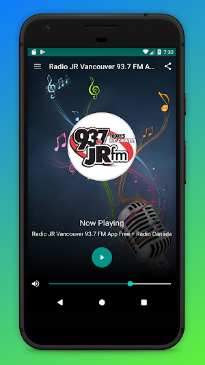 93.7 JR Country Radio App CA Screenshot 0