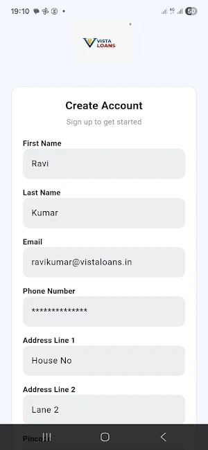 Vista Loans CRM Screenshot 0