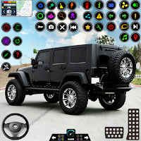 Offroad Jeep 4x4 Hill Climbing