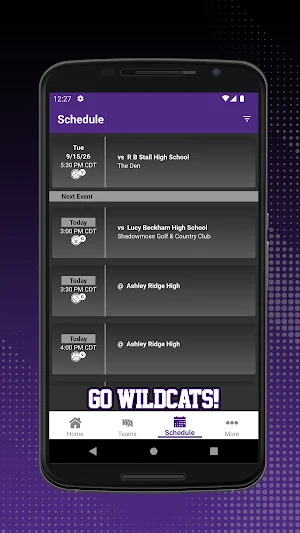 West Ashley Wildcats Screenshot 1